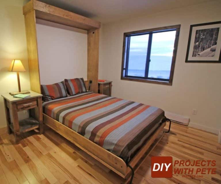 Build A Murphy Bed to Make the Space More Efficient