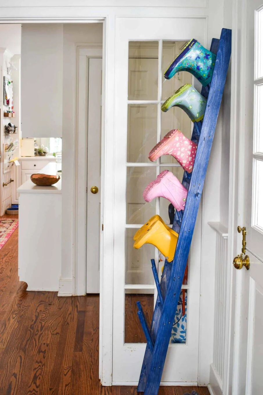 Build Vertical Boot Storage Rack