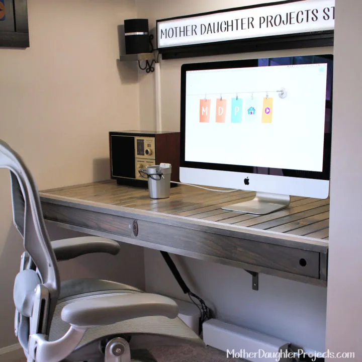 Build Your Own Floating Desk