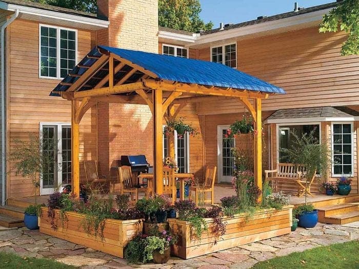 DIY Way to Shade Your Deck