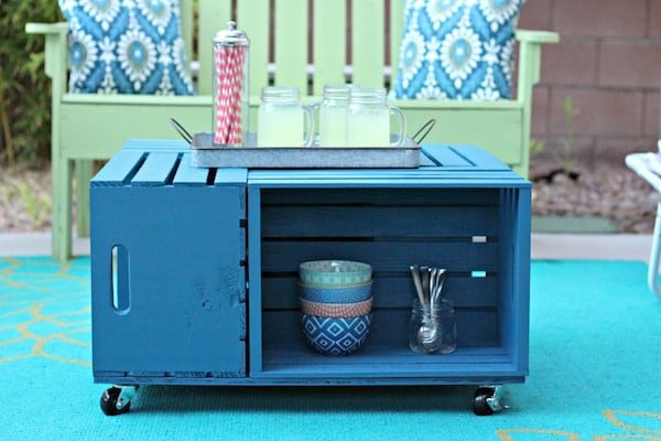 Build an Outdoor Coffee Table with Storage