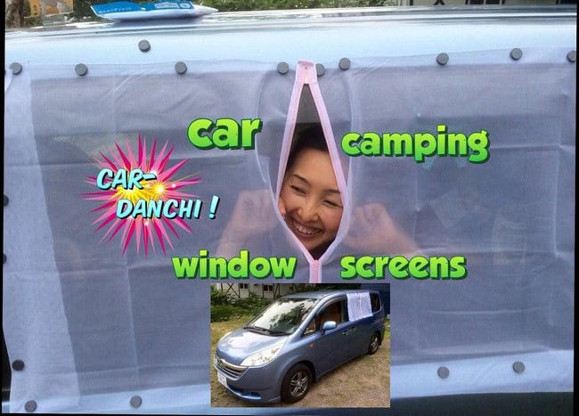 Car Camping Window Screen