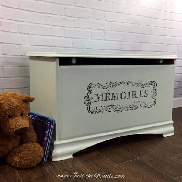 Classic Decorated Toy Storage Chest