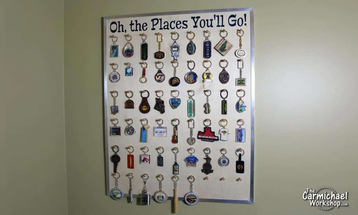 Crafting Unique Keychain Displays
