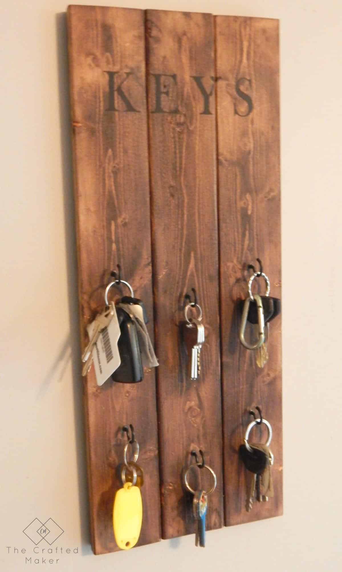 Crafting a DIY Key Holder