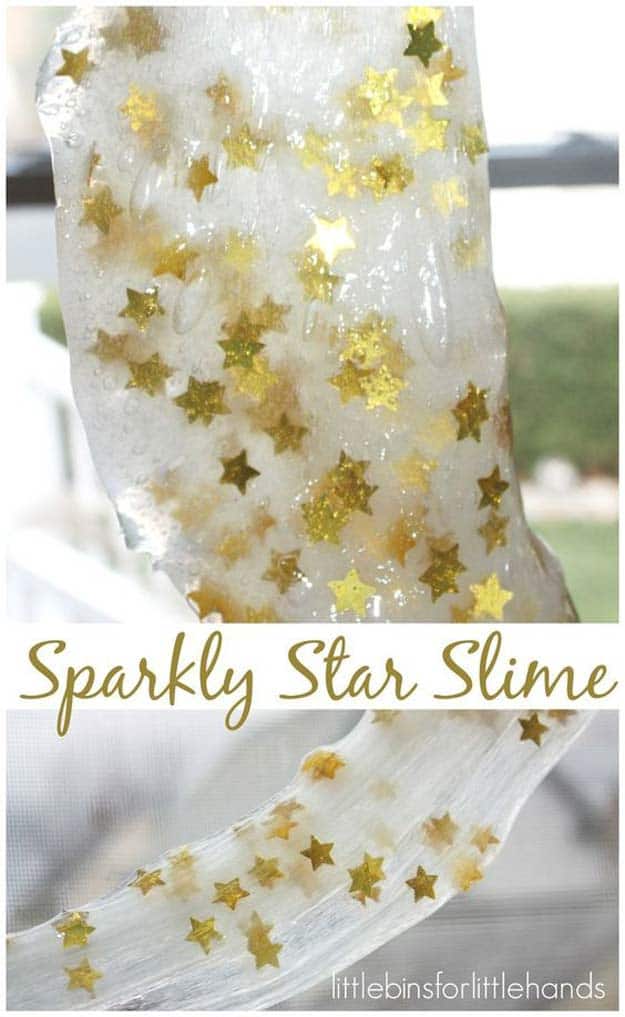 Create Your Own Star Confetti Slime