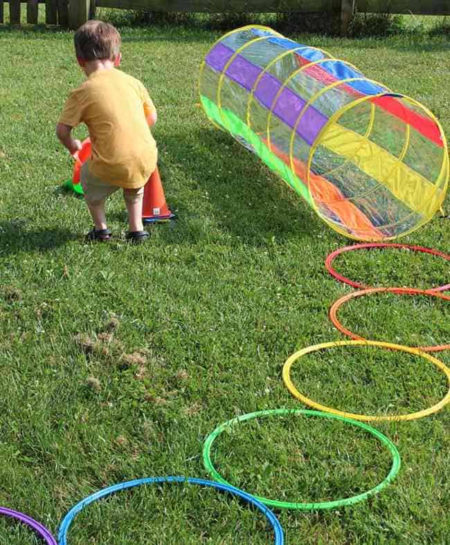 Create Your Own Water Obstacle Course