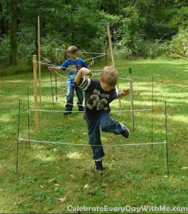 Create a DIY Obstacle Course with Loose Parts