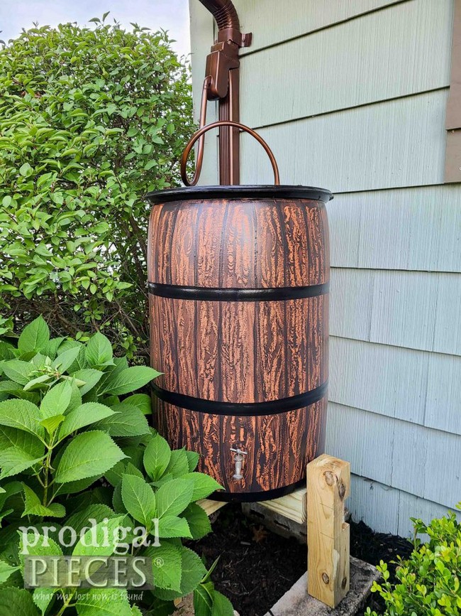 Creating Your Own Stylish Rain Barrel
