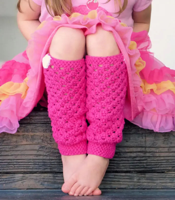 Crochet Little Girly Leg Warmers