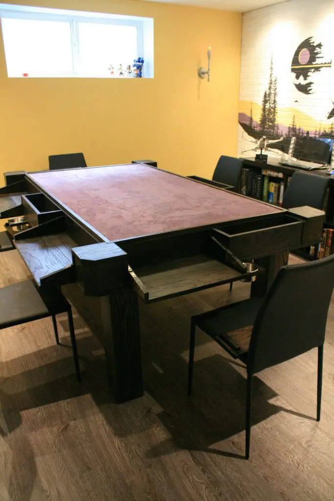 27 Awesome DIY Gaming Table Ideas for Your Entertainment Room
