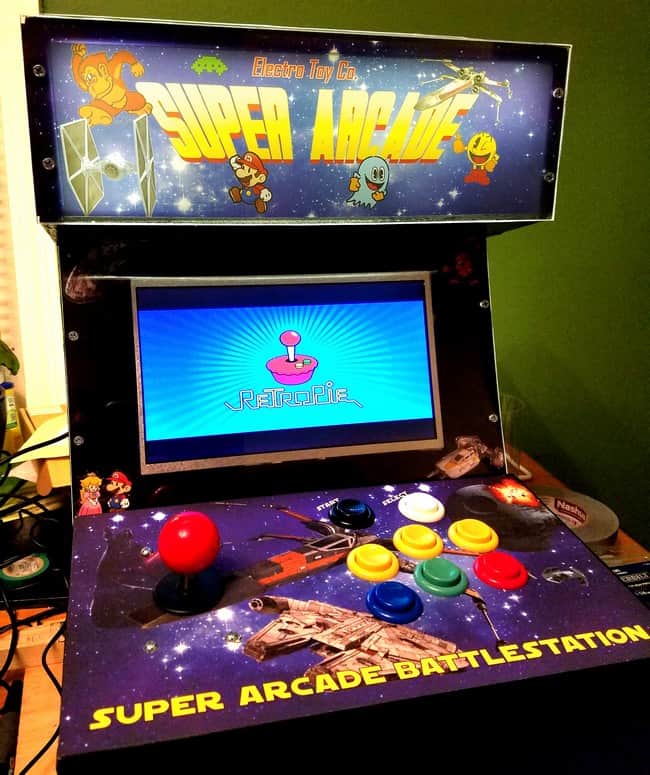 DIY Bartop Arcade Cabinet
