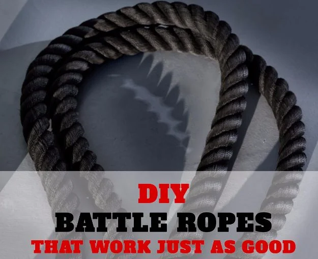 DIY Battle Ropes