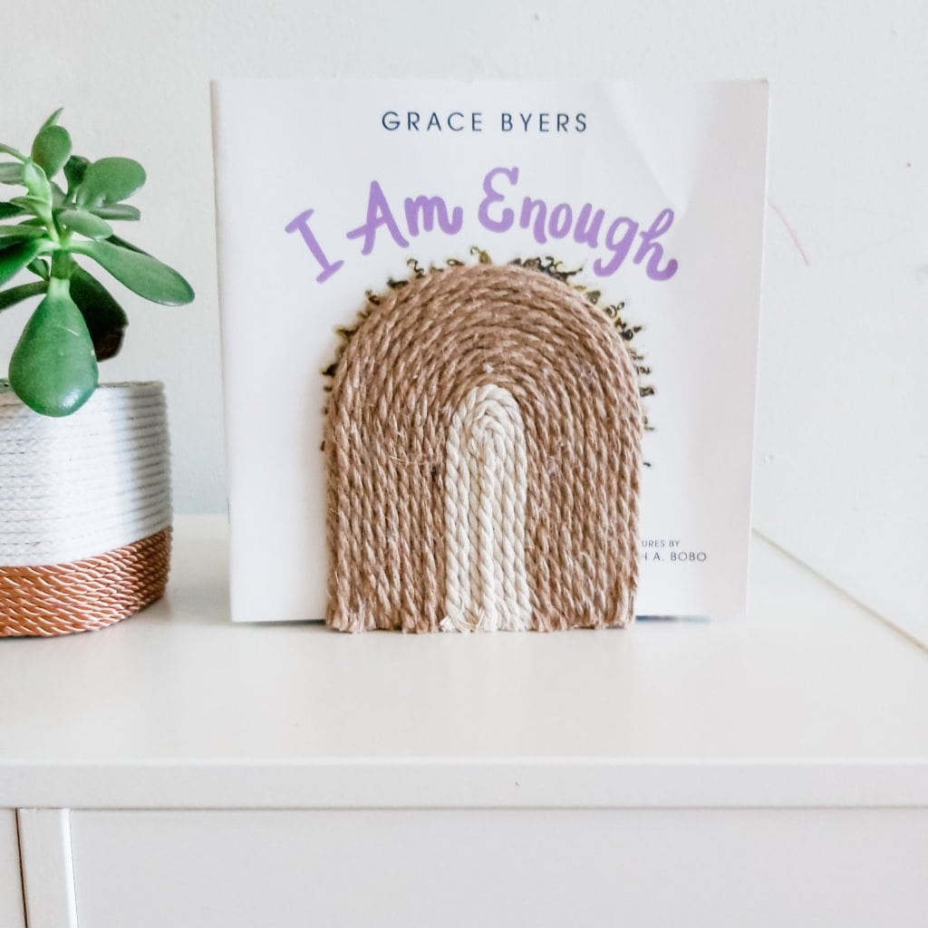 DIY Boho Bookends