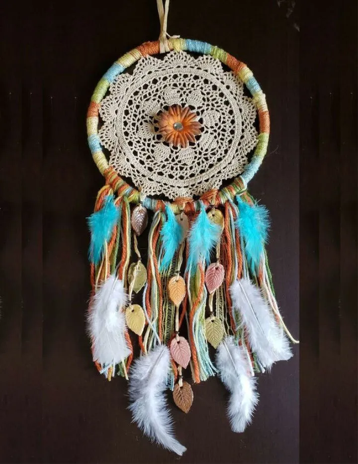 DIY Boho-Style Dreamcatcher