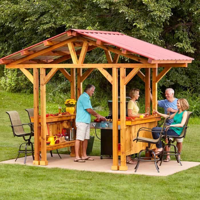 Build a Grill Gazebo