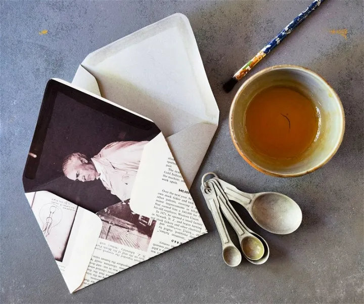 DIY Envelope Glue For Handmade Envelopes