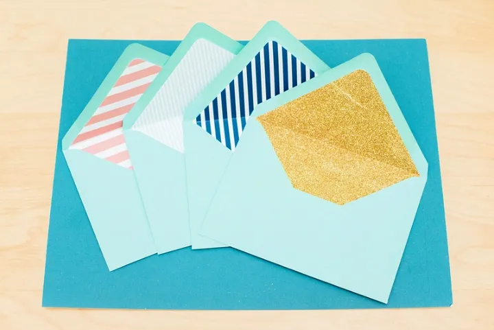 DIY Envelope Liners for Your Wedding Invitations!