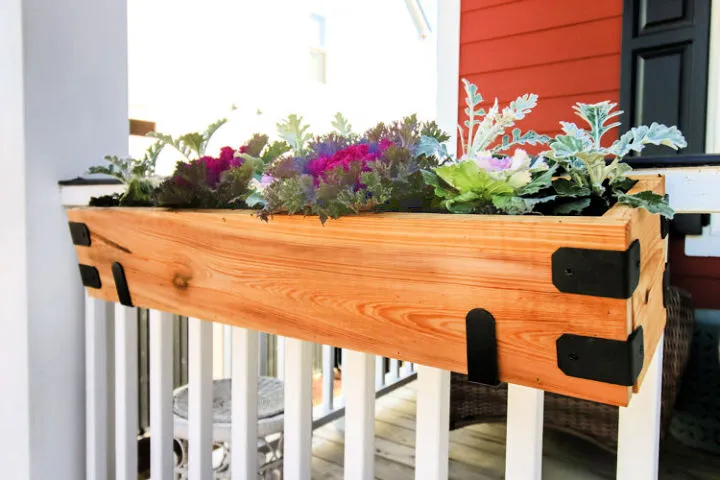 DIY Garden Narrow Planter Box 