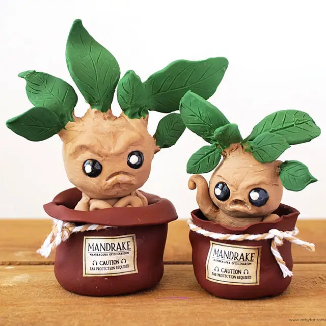 DIY Harry Potter Mandrake Roots