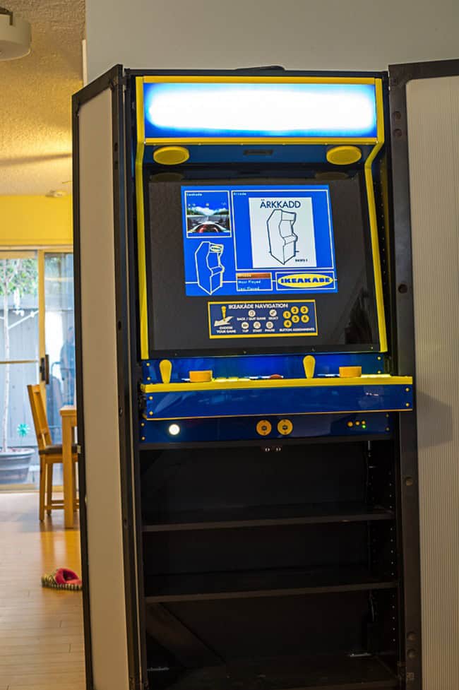 DIY Ikeakade Hidden Arcade Cabinet