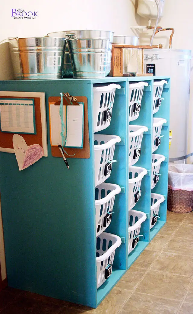 15 Creative DIY Laundry Basket Dresser Designs for Neat Spaces