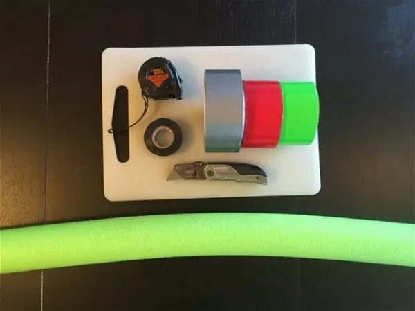 DIY Lightsaber Pool Noodle
