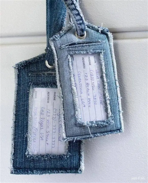 DIY Luggage Tag