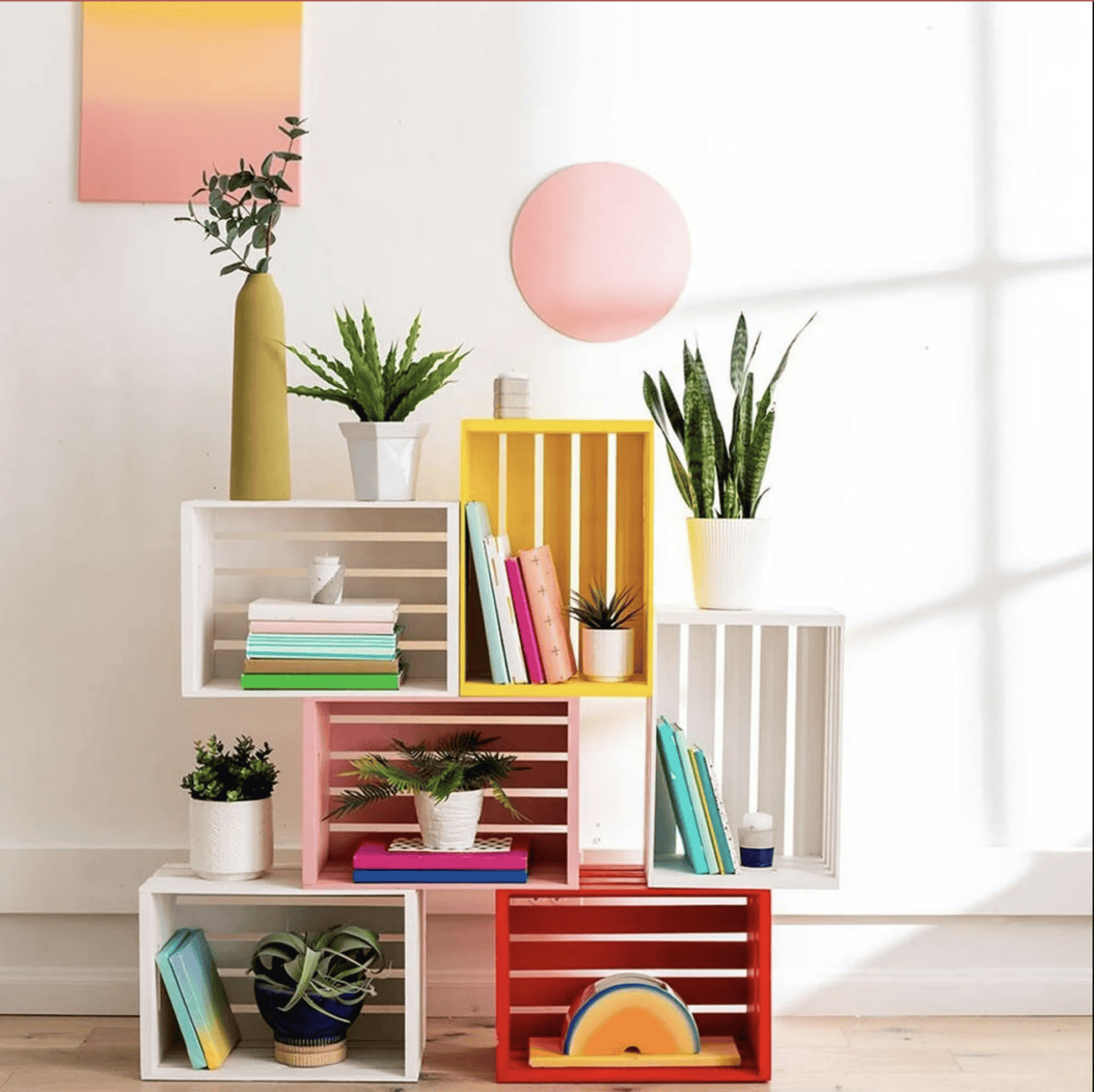 23 Creative DIY Wooden Crate Shelf Ideas for Any Room