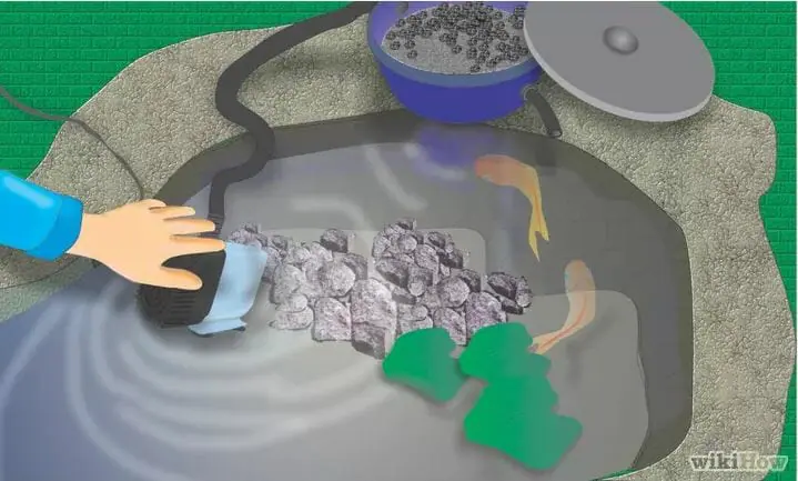 DIY Pond Filter Using Gravel