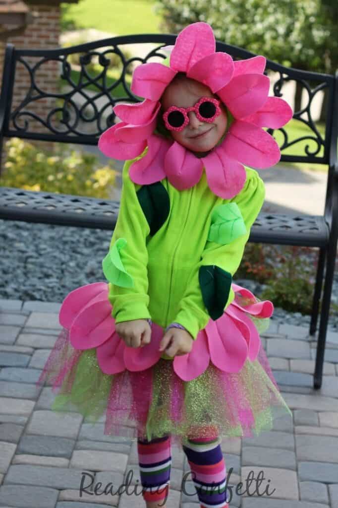 DIY Rose Flower Costume