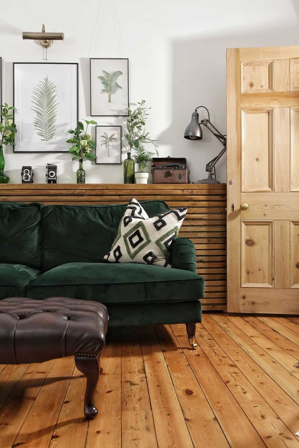 DIY Rustic Radiator Cover