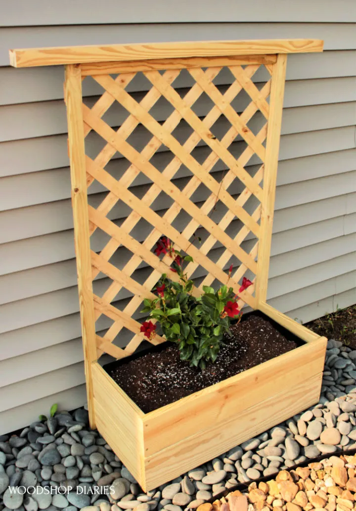 DIY Scrap Wood Planter Box
