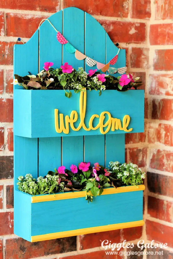 DIY Spring Woodworking Planter