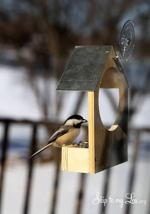 DIY Wooden Bird Feeder Skip To My Lou