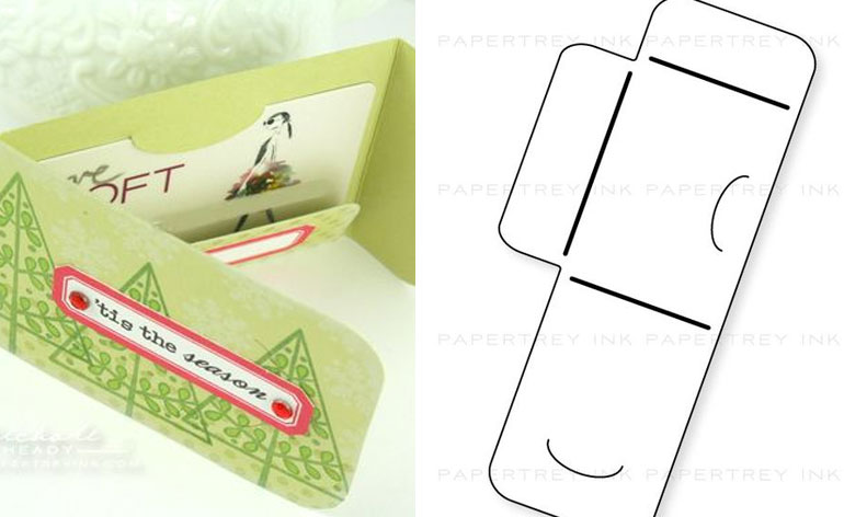 Die-Cut Gift Card Holder