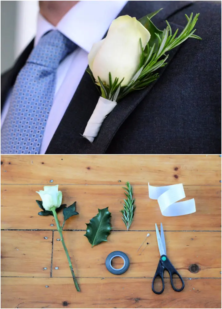19 DIY Boutonniere Projects for Special Occasions
