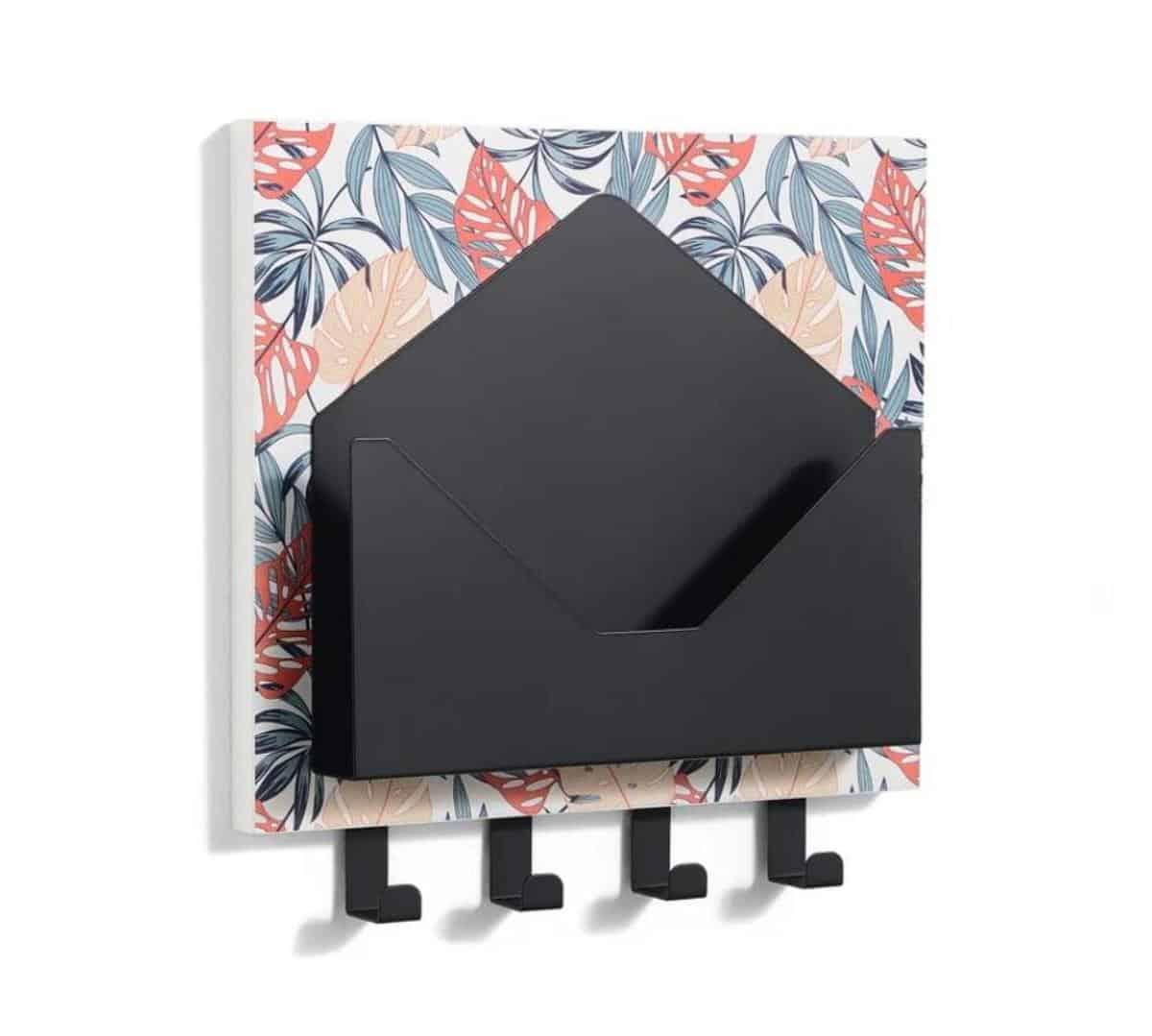 Envelope-Inspired Key and Letter Holder