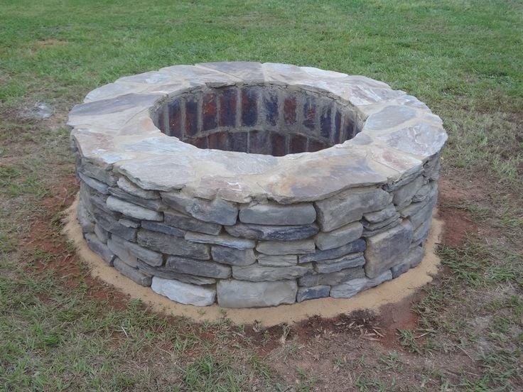 Finish Your Fire Pit with Slate Stones