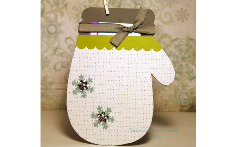 Gift Card Mittens