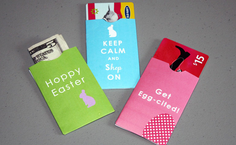 Gift Card Sleeves