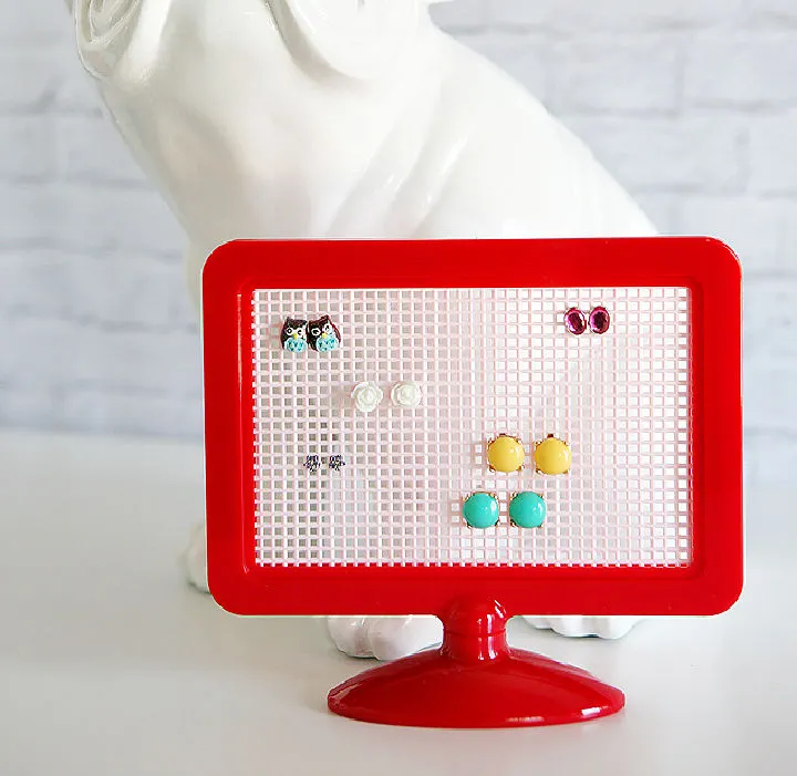 Homemade Earring Holder