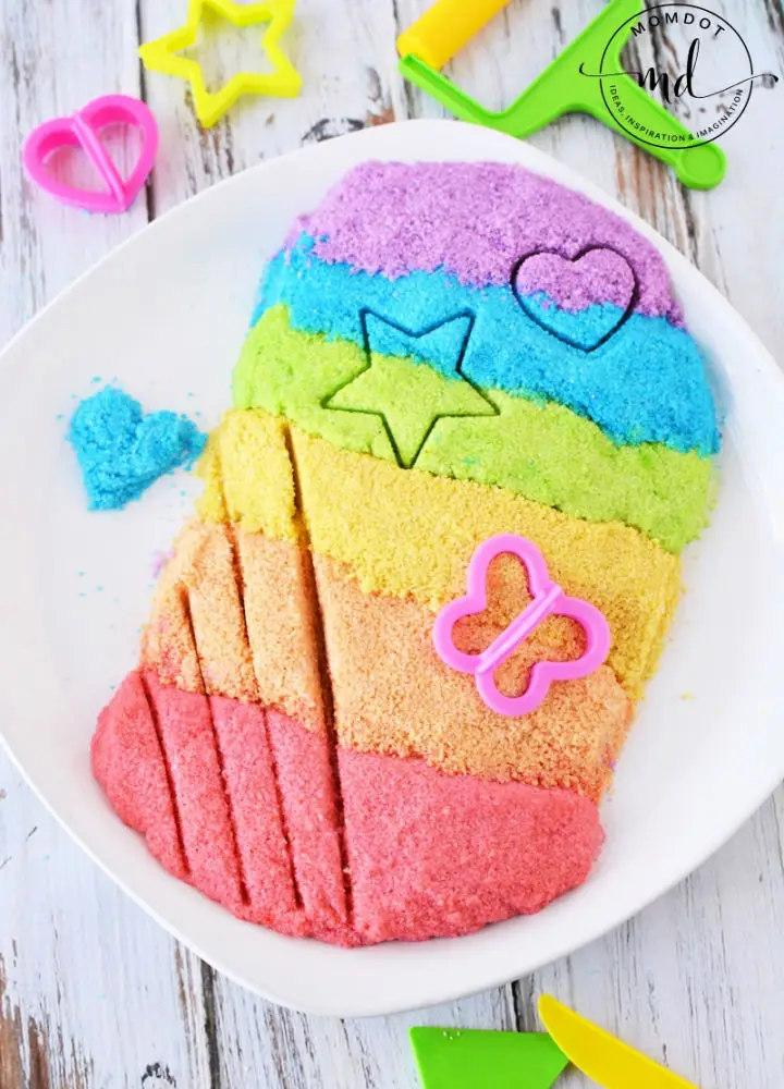 Homemade Kinetic Sand