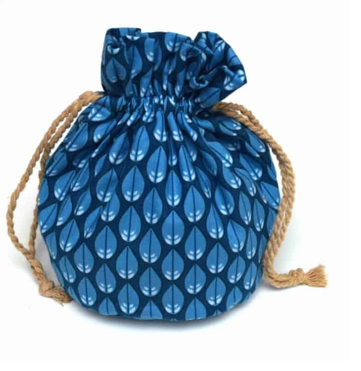 How To Make A Round Bottom Drawstring Bag