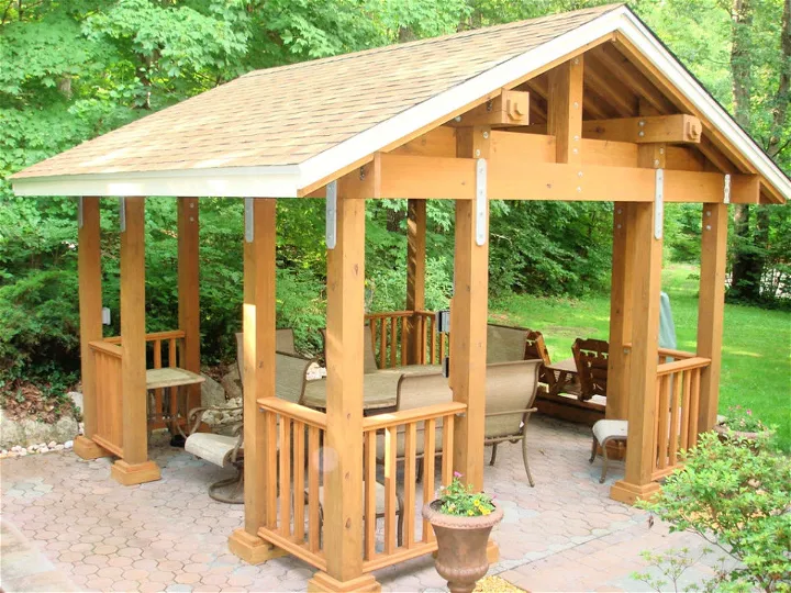20 Creative DIY Gazebo Plans for a Beautiful Backyard Retreat