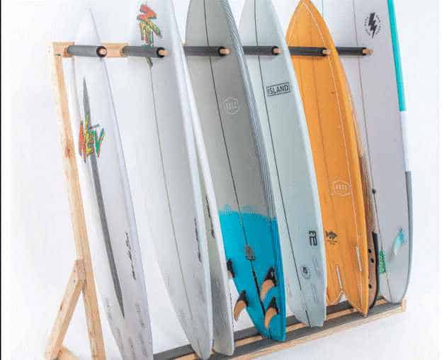 How to Build a Surfboard Rack