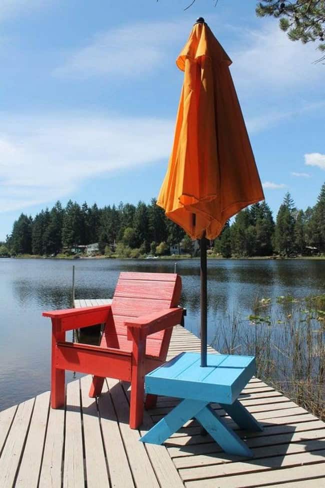 How to Construct an Umbrella Stand Side Table