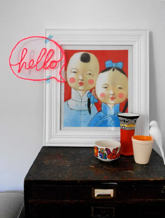 How to Create a Wire-Wrapped Neon Sign