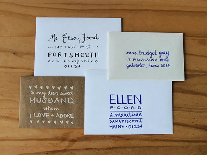 How to Hand-Letter an Envelope