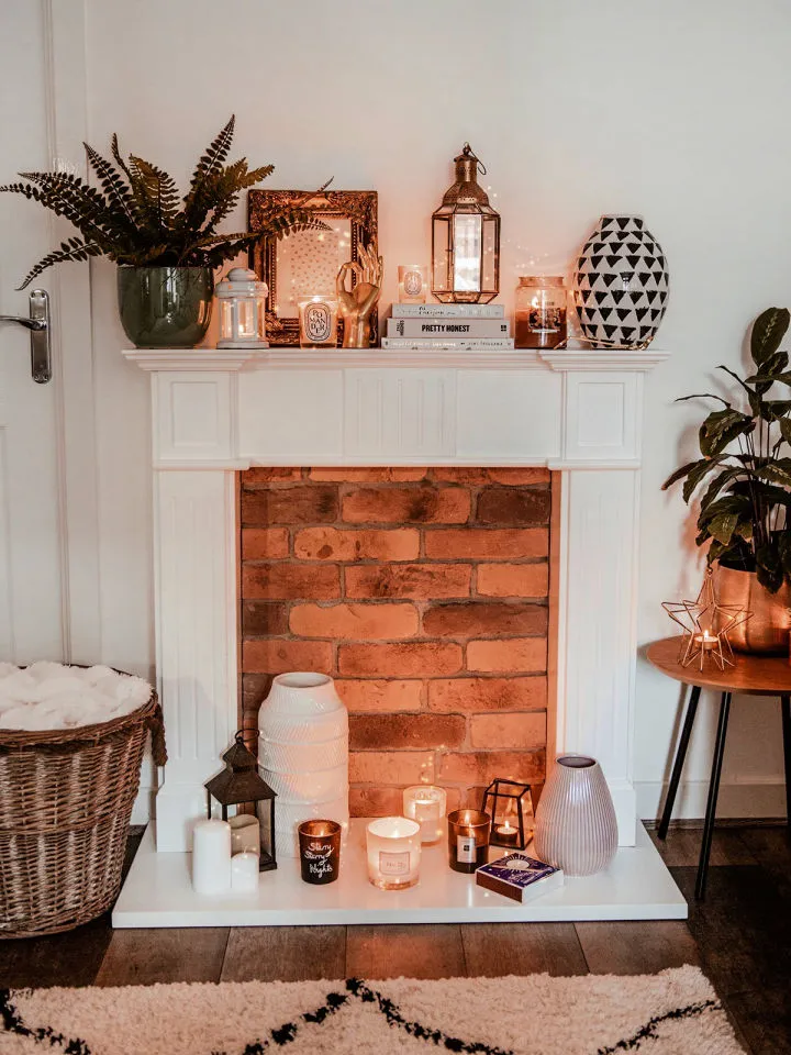 How to Make a Fake Fireplace